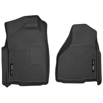 09-14 Dodge Ram/Ram Quad Cab X-Act Contour Black Front Floor Liners