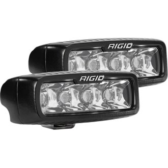 Sr-Q Series Pro, Spot Optic, Surface Mount, Black Housing, Pair