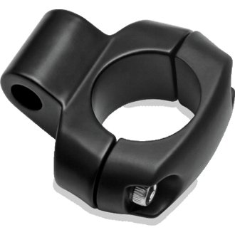 Mirror Adapter 1inch Bars Mount Satin Black