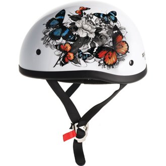 Skid Lids White Rose Original Helmet - 2XL