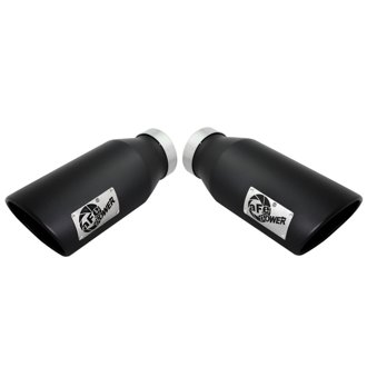 MACH Force-Xp 409 Stainless Steel Clamp-on Exhaust Tip Black