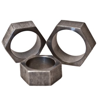 Weldable Hex, Steel 1 1/4" Od Tube 1.265 Id, 1 1/2" Wrench