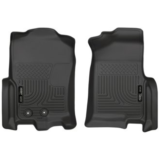 2015 Ford Expedition/Lincoln Navigator WeatherBeater Front Black Floor Liners