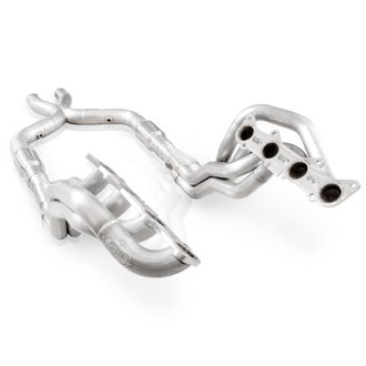 2011-14 Mustang GT Headers 1-7/8in Primaries High-Flow Cats 3in X-Pipe