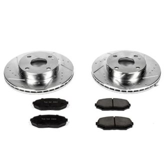 Z23 Daily Driver Carbon-Fiber Ceramic Brake Pad and Drilled & Slotted Rotor Kit