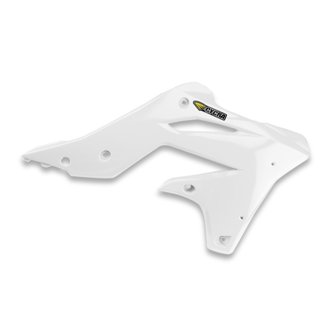 13-16 Kawasaki KX250F Radiator Shroud - White