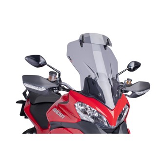 Touring Windshield With Visor Smoke