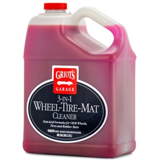Griots Garage 3-in-1 Wheel-Tire-Mat Cleaner - 1 Gallon