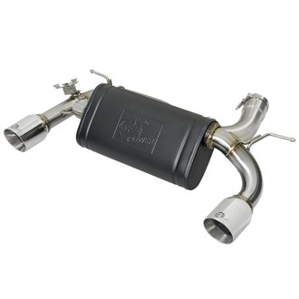 Mach Force-Xp Axle-Back Stainless Steel Exhaust System W/Polished Tips