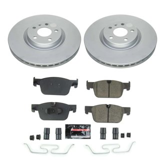 Evolution Coated Rotor And Carbon-Fiber Ceramic Brake Pad Kit