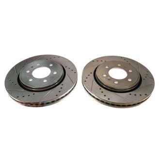 Evolution Performance Drilled And Slotted Rotor Pair