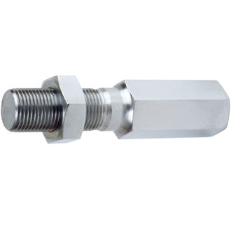 Linkage Adjuster Steel 5/8-18 M-Lh 5/8-18, F-Rh 5/8-18, Yellow Zinc