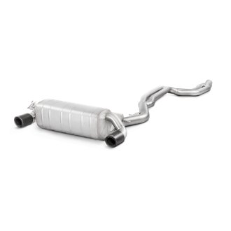 16-17 BMW M240i (F22 F23) Evolution Line Cat Back (SS) w/ Carbon Tips (Req. Link Pipe