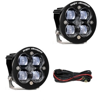 Squadron R Sae Led Spot Light - Clear - Pair