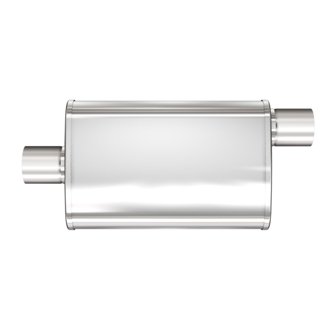 2.5 in/2.5 in Offset/Center; 4 in x 14 in x 9 in Body Muffler