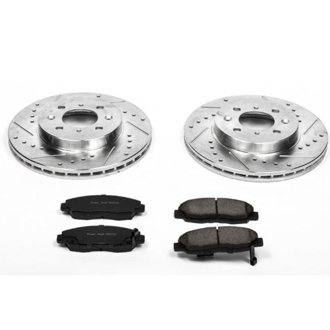 Z23 Daily Driver Carbon-Fiber Ceramic Brake Pad and Drilled & Slotted Rotor Kit