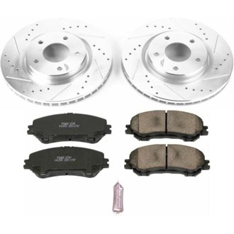 Z23 Daily Driver Carbon-Fiber Ceramic Brake Pad and Drilled & Slotted Rotor Kit