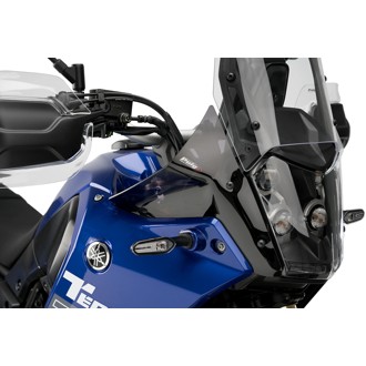 Extended Front Deflectors Dark Smoke