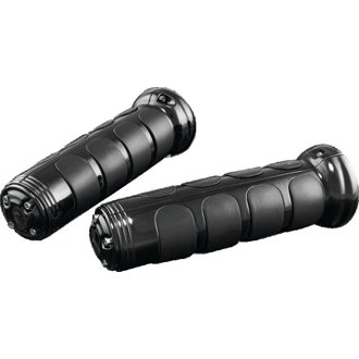 ISO-Grips With OEM Heated Grip 06-20 Honda GL1800 Black