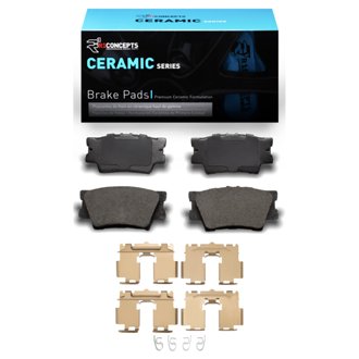 R1 Ceramic Pads and Hardware Kit