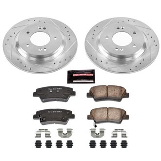 Z23 Daily Driver Carbon-Fiber Ceramic Brake Pad and Drilled & Slotted Rotor Kit