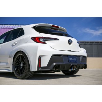 2023+ Toyota GR Corolla Elite Spec Cat-Back Exhaust w/ Outer Polished & Center Burned TI Tips