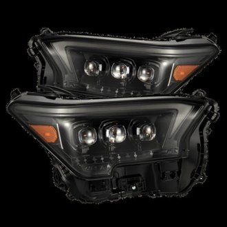2024+ Toyota Tacoma NOVA-Series LED Proj Headlights Alpha-Blk w/Actv Light & Seq. Sig + DRL