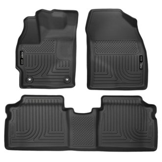 2015 Toyota Prius WeatherBeater Black Front & 2nd Seat Floor Liners