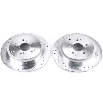 Evolution Performance Drilled And Slotted Rotor Pair
