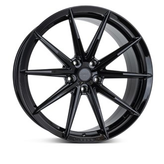 HFX-2 22x10.5 / 5x130 / ET20 / Deep Face / 84.1 - Gloss Black Wheel