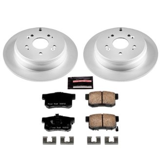 Evolution Coated Rotor And Low-Dust Ceramic Brake Pad Kit