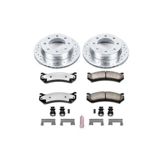 Z36 Truck and SUV Carbon-Fiber Ceramic Brake Pad and Drilled & Slotted Rotor Kit