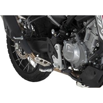 Enduro 2.0. Footpegs Silver