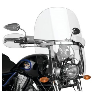 10-16 Honda/05-09 Suzuki/10-18 Triumph/03-17Victory Switchblade Windshield 2Up-Clear