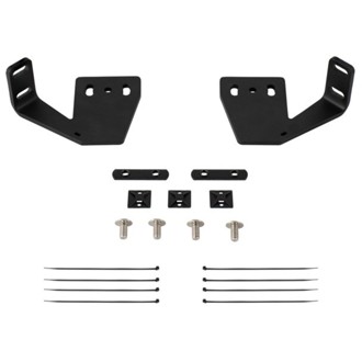 Allows you to mount one SS5 CrossLink Lightbar to a Prinsu/Sherpa roof rack.