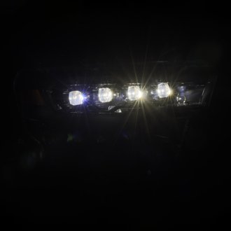 25-26 Dodge Ram 1500 NOVA LED Proj Headlights- Alpha-Black w/Activ Lit/Seq Signal/Switchbk