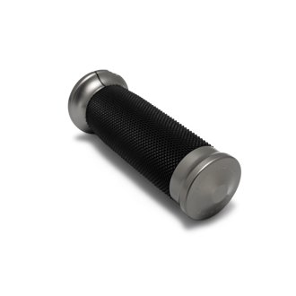 24-25 Touring, 2025 Softail TBW Contour Handle Grip Set - Gun Metal Gray