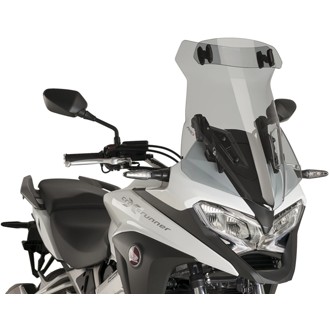 Multi-Adjustable Visor Fixed With Screws Smoke