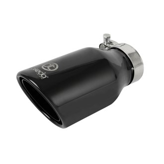 Takeda 409 Stainless Steel Clamp-on Exhaust Tip Black