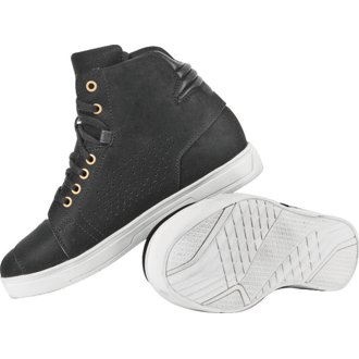 Mad Dash Leather Shoes Black/White Womens Size - 7