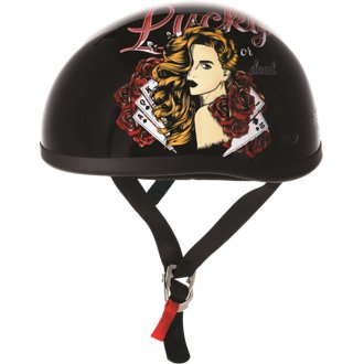 Skid Lids Lucky Lady Original Helmet - Large