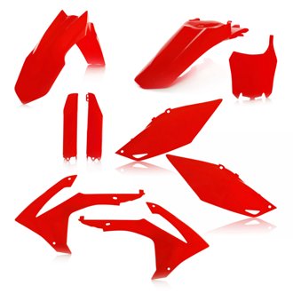 14-17 Honda CRF250R/13-16 CRF450R (Does Not Include Air Box Cover) Full Plastic Kit - Red