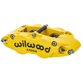 Wilwood Caliper-Forged Superlite 4R 1.38/1.38in Pistons 1.10in Disc, Yellow