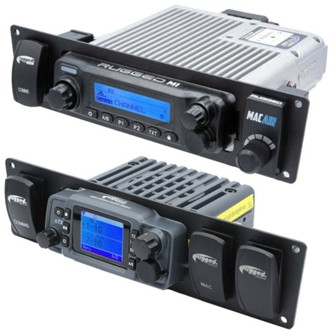 Yamaha Wolverine RMAX Mount - Mobile Radio and Rocker Switches M1 / G1 / RM60 / GMR45