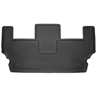 2017 Chrysler Pacifica (Stow and Go) 3rd Row Black Floor Liners