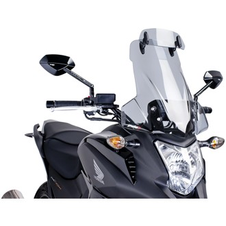 Multi-Adjustable Visor Fixed With Screws Smoke