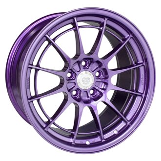 NT03+M 18x9.5 5x114.3 40mm Offset 72.6mm Bore Purple Wheel (MOQ 40