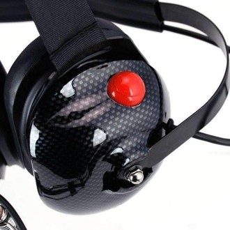 H42 Behind the Head (BTH) Headset for 2-Way Radios Red