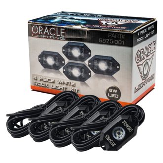 Underbody Wheel Well Rock Light Kit - White (4PCS
