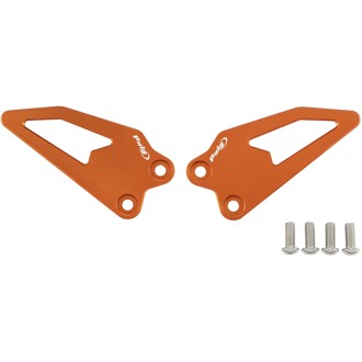 Heel Plates Orange